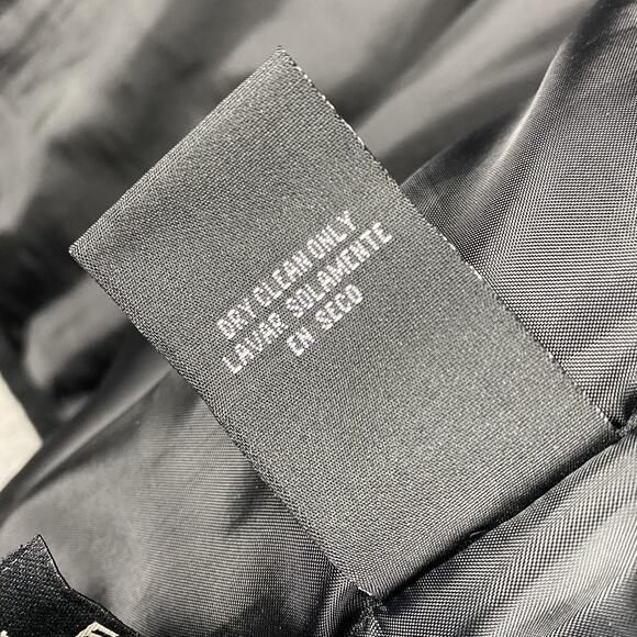 Aberdeen Collection Jacket Mens Large Black Wool Blend Zip Front Insulated Lined - Picture 11 of 16